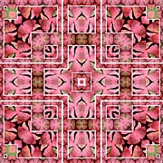 Wreath Tile Red